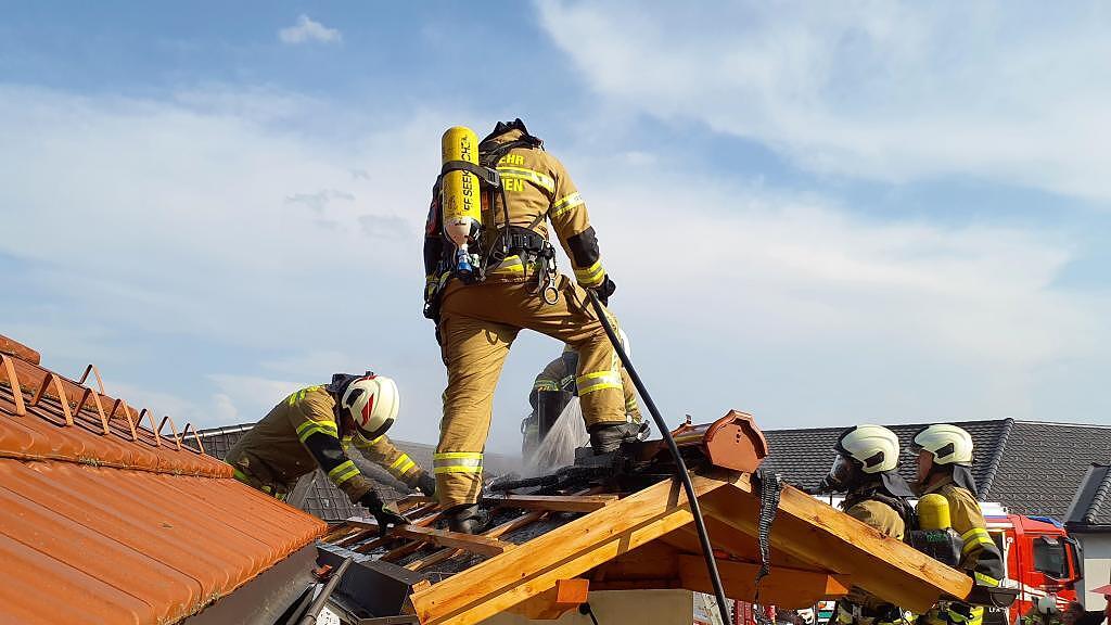 Brand Garten-Grillhütte