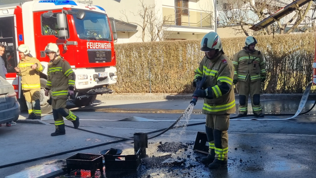 Garagenbrand Zell am See