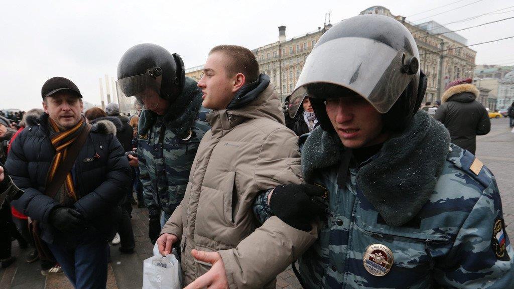 Anti-Putin Demonstrationen