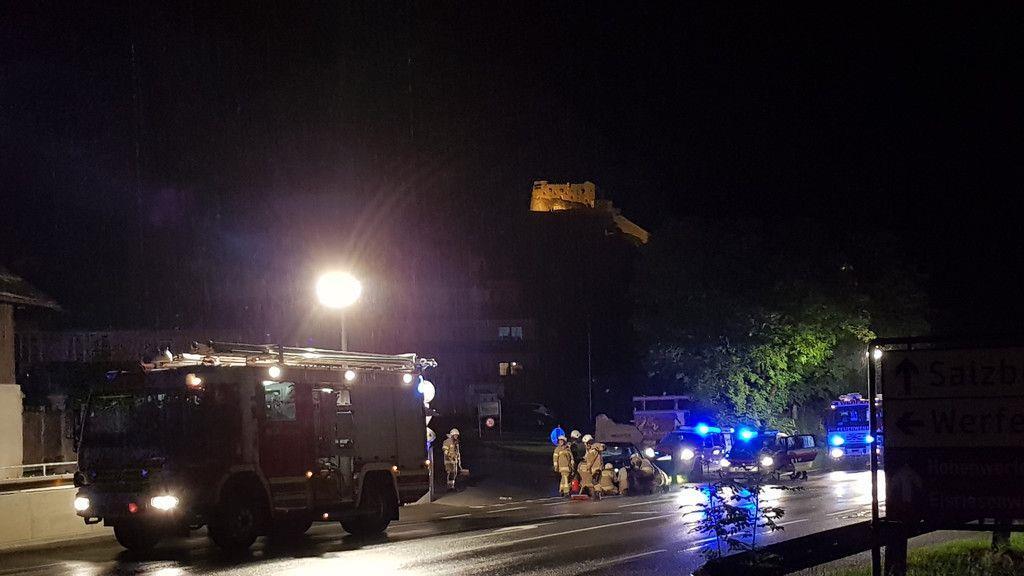 Alko-Crash in Werfen