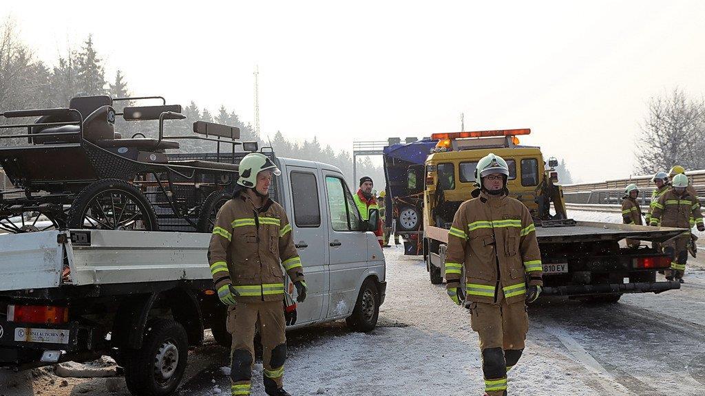 Unfall auf Tauernautobahn bei Kuchl