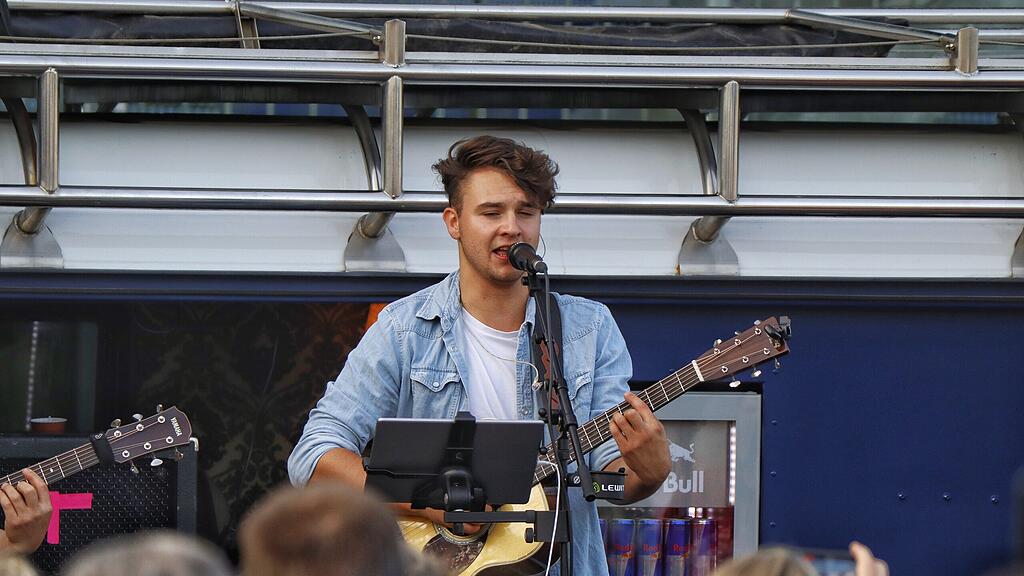Chris Steger im Europark Salzburg