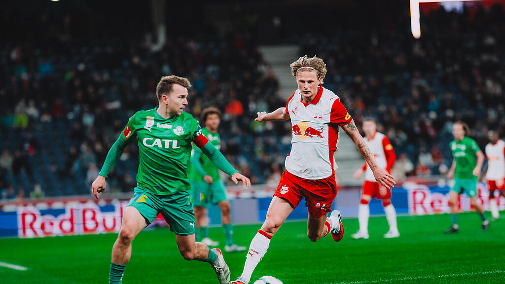 Red Bull Salzburg gegen WSG Tirol