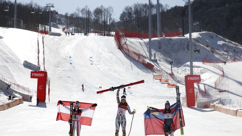 Olympia: Anna Veith holt Super-G-Silber