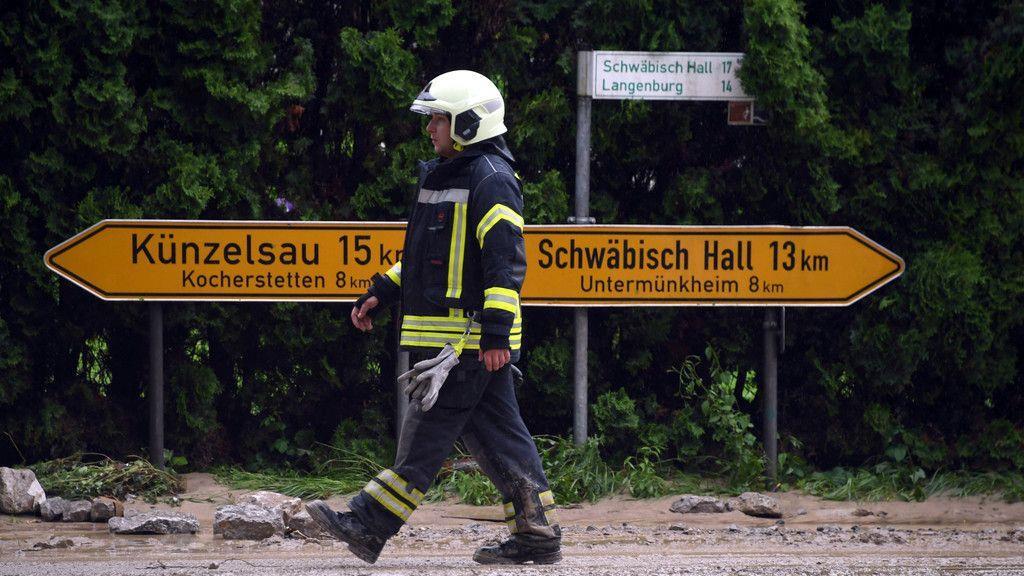 Verheerende Unwetterschäden in Deutschland