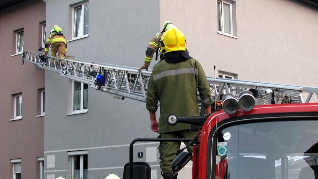 Küchenbrand in Hallein