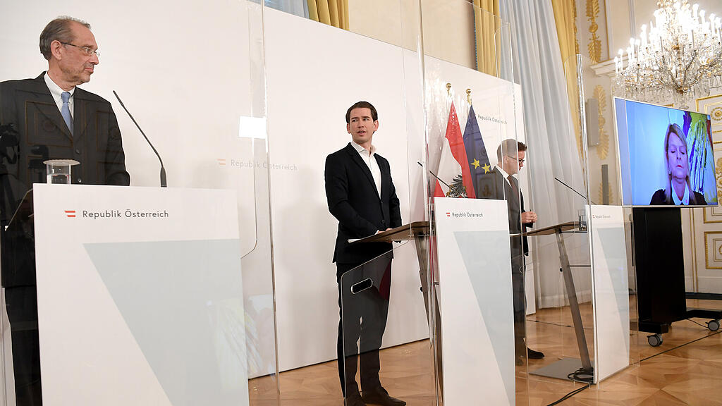 Faßmann, Kurz, Anschober, Tanner