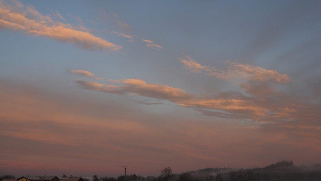 Sonnenaufgang im Rupertigau