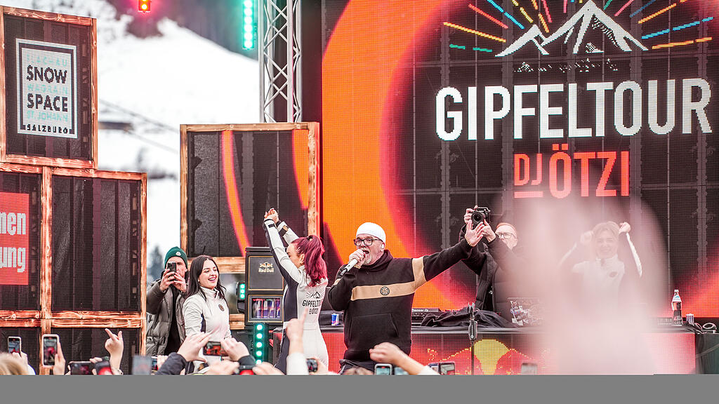 DJ \u00d6tzi Gipfeltour in Alpendorf