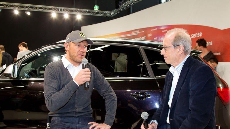 Autogrammstunde mit Hermann Maier