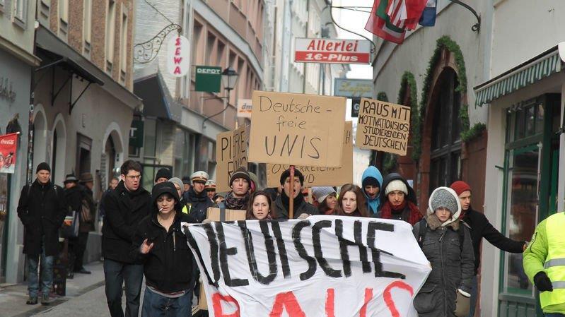 Demo in Salzburg