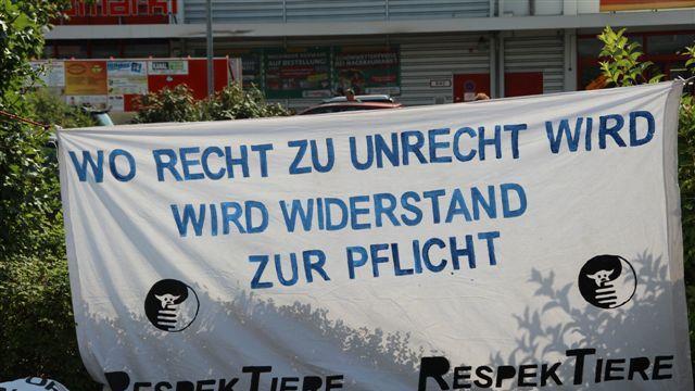 Demo gegen Circus Luna