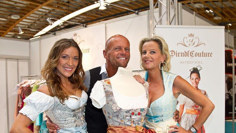 Claudia Effenberg bei der "Tracht & Country"