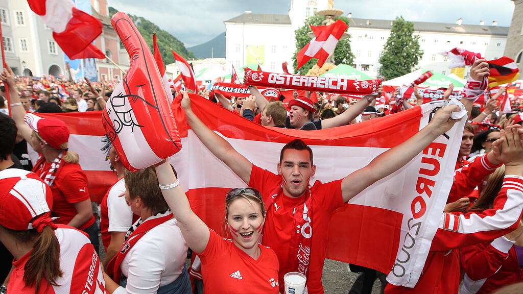 Fanzone bei Fußball-EM 2008 in Salzburg
