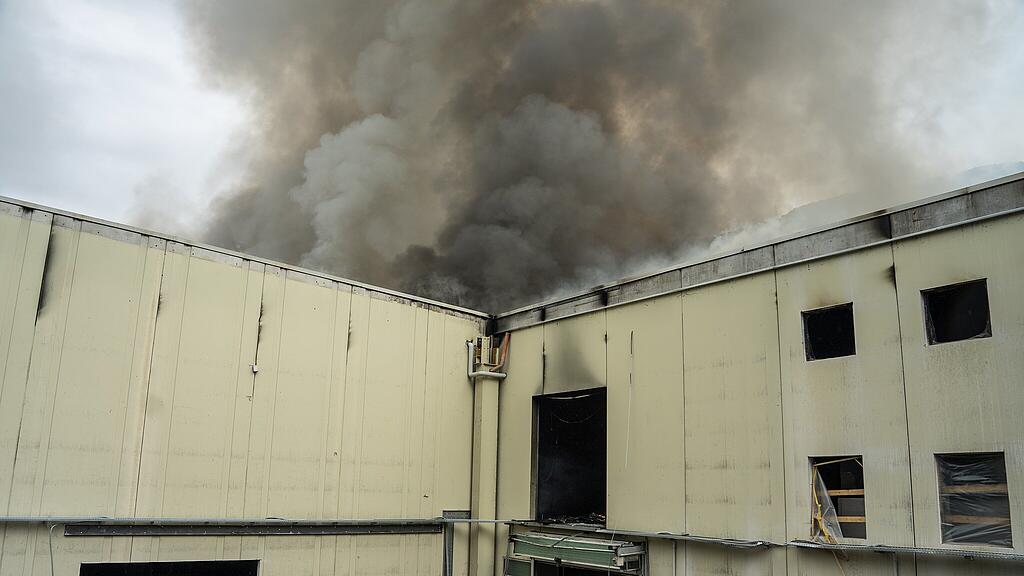 Großbrand Bozen