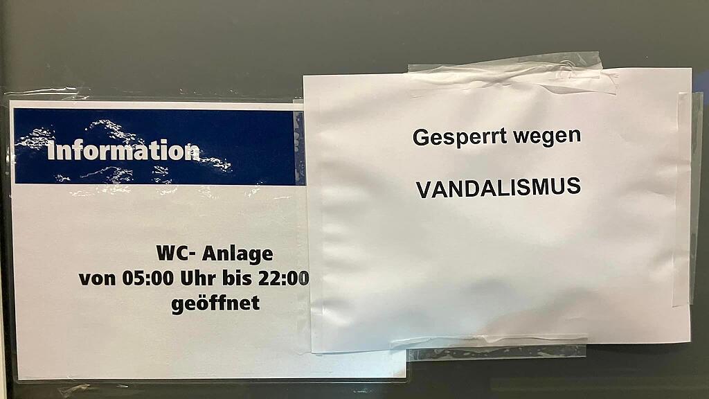 WC-Brand in Bischofshofen