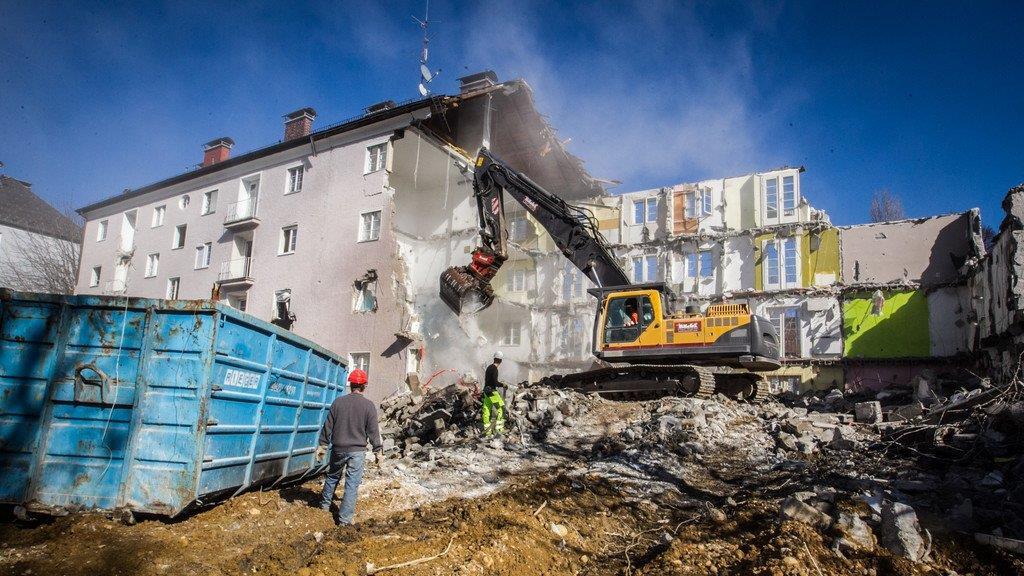 Das Ende der Strubergassen-Siedlung
