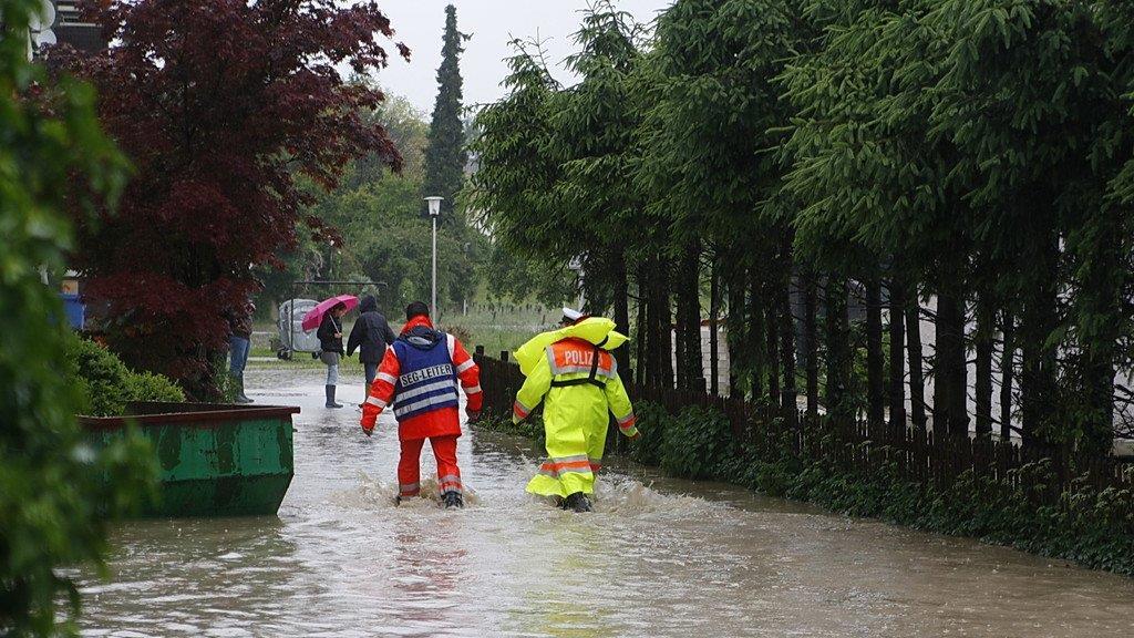 Hochwasser in Freilassing, II