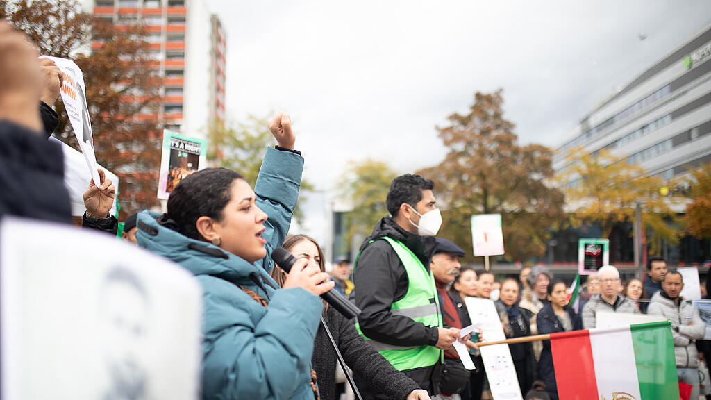 Demo Iranerinnen Salzburg