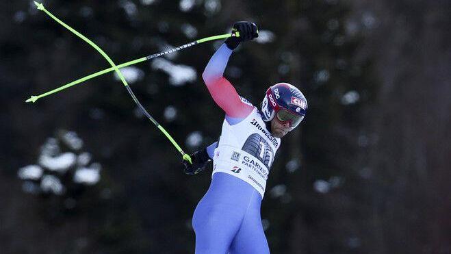 Nyman in Garmisch-Abfahrt schwer gestürzt