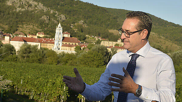 Strache gab sich staatsmännischer als bei seinen bisherigen Auftritten
