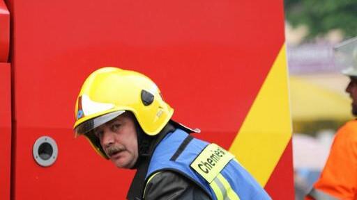 Feuerwehrübung in Trostberg