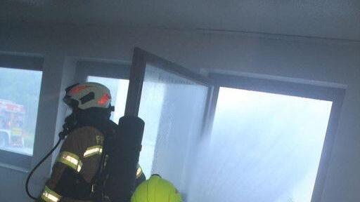 Übung Feuerwehr Grödig