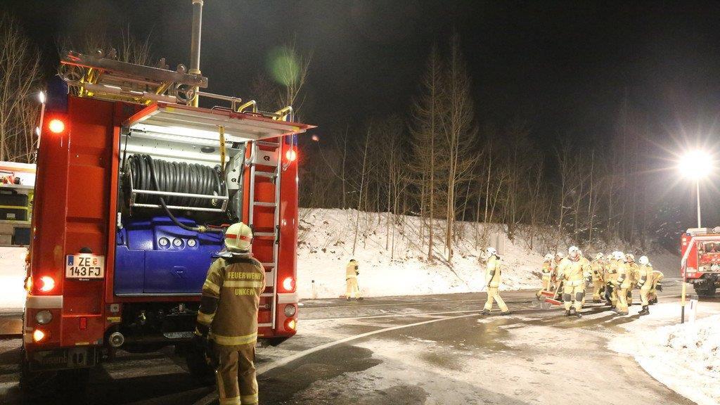 Schwerer Unfall in Unken
