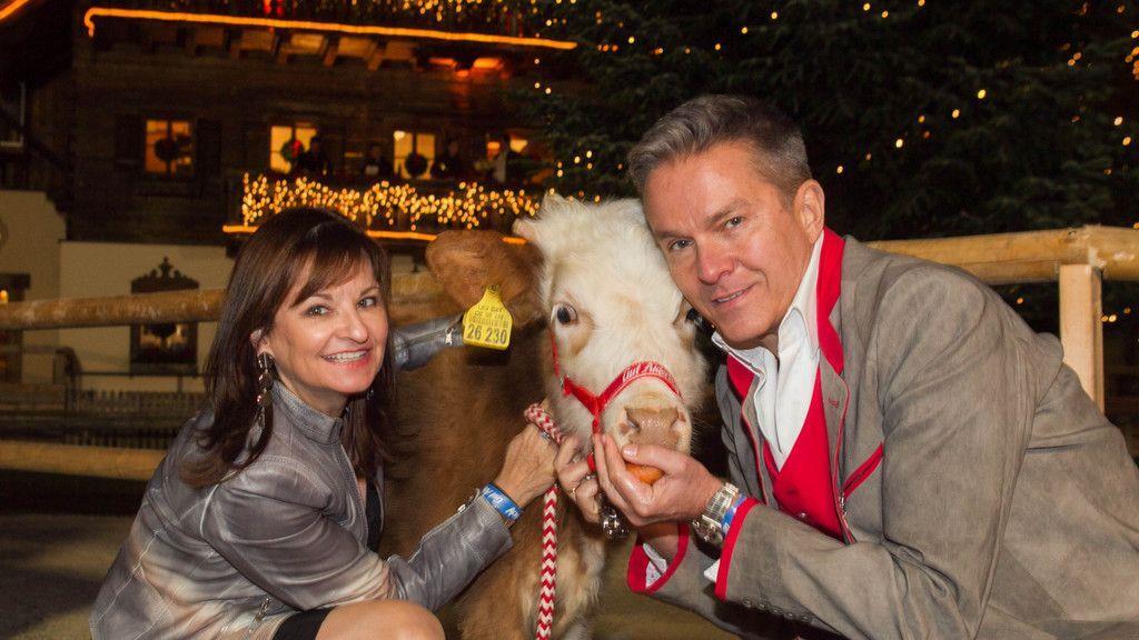 Weihnachtsmarkt-Eröffnung auf Gut Aiderbichl