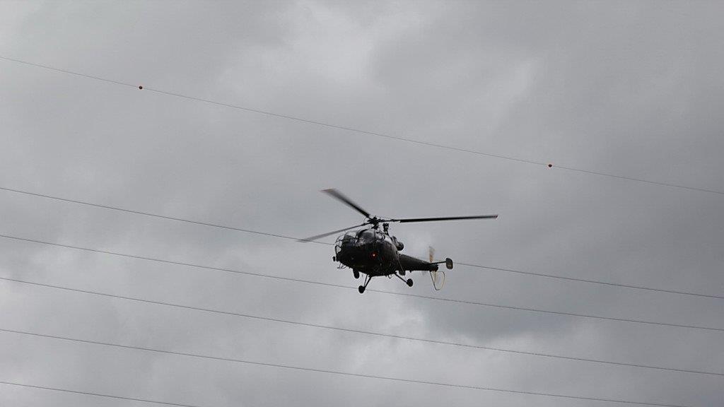 Hubschrauber im Einsatz