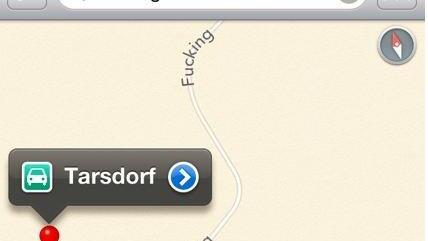 Apple Kartenfehler bei iOS 6