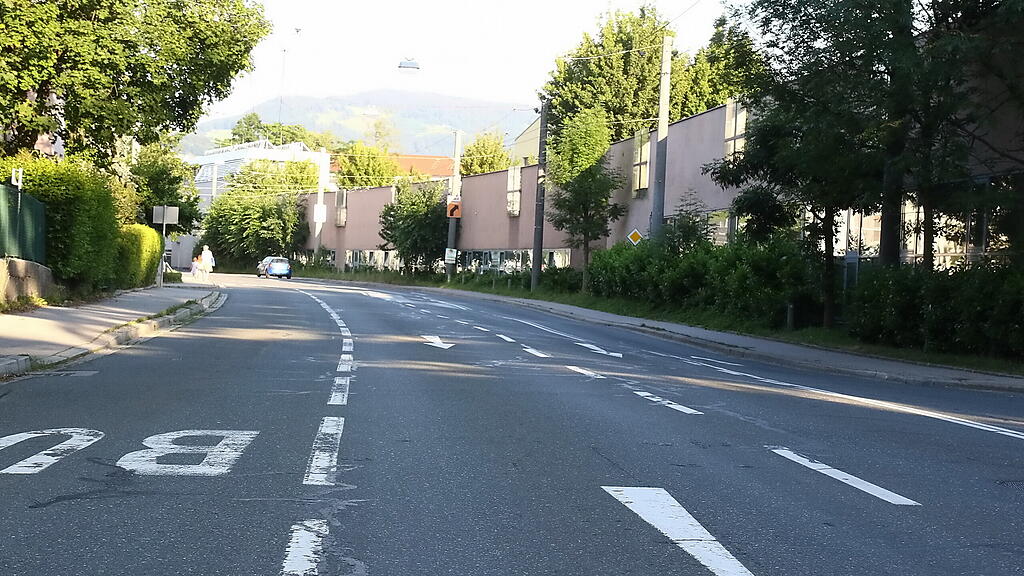 Hellbrunner Straße, Alpenstraße, Baustelle