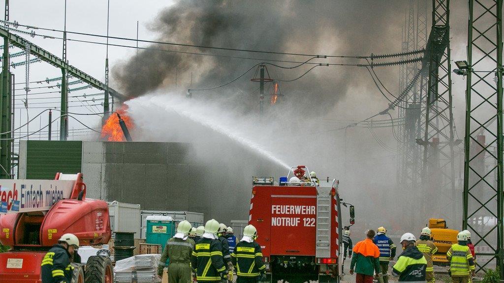 Explosionsgefahr in Umspannwerk