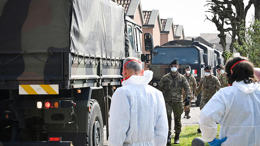 Bergamo, Italien, Coronavirus