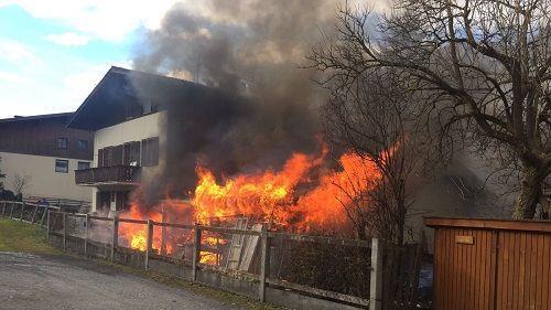 Brand Selche Rauris
