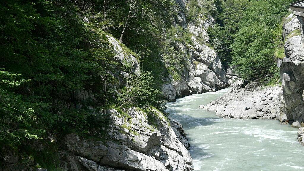Salzach, Pass Lueg, Salzachöfen, Golling, SB