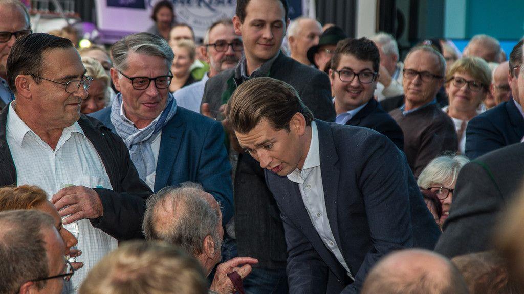 Sebastian Kurz in Salzburg