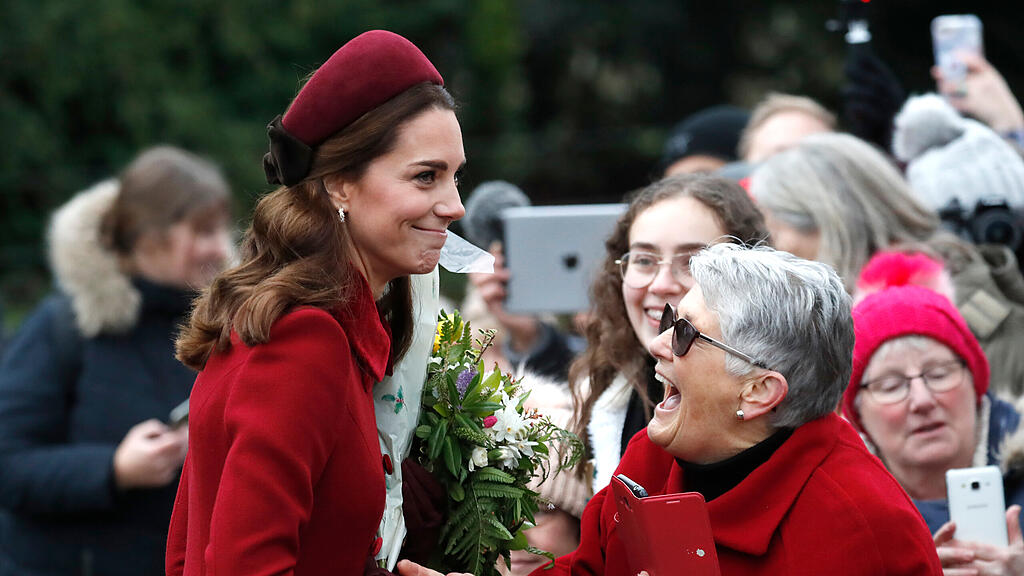 Royals auf Weg zum Weihnachtsgottesdienst