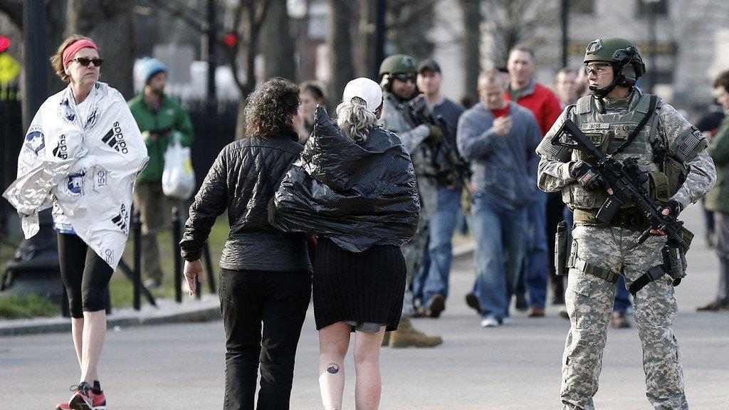 Explosionen bei Boston Marathon