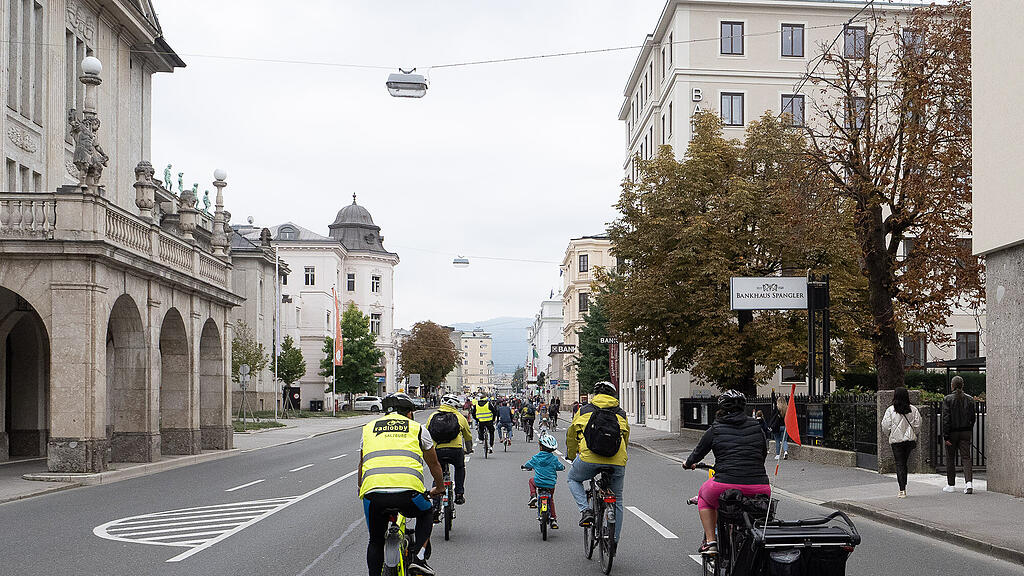 "Kidical Mass" in Salzburg