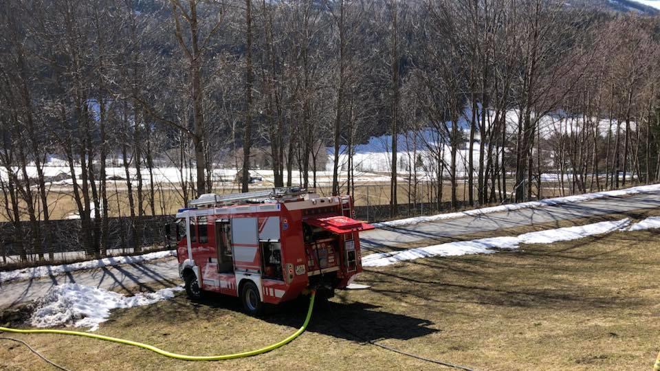 Waldbrand in St. Michael
