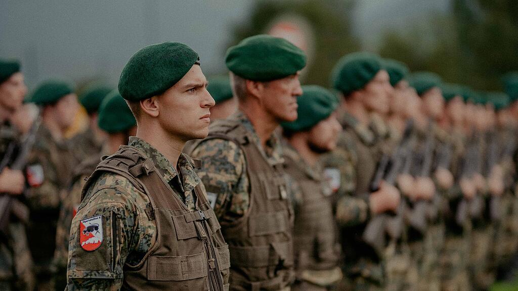 Bundesheer Angelobung in Mariapfarr