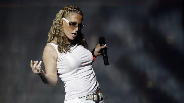 Anastacia 2009 auf der Bühne
