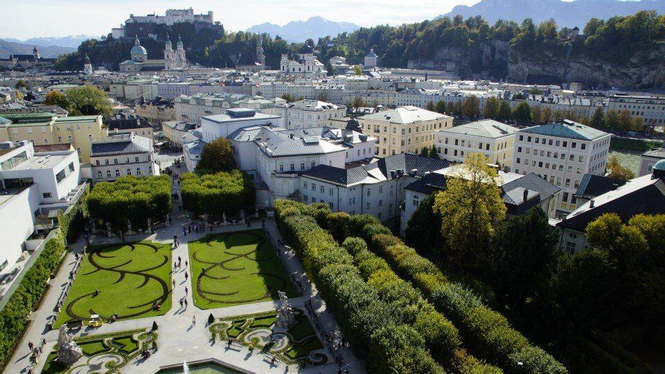 Die Stadt Salzburg ist auch aus der Vogelperspektive ein Genuss.