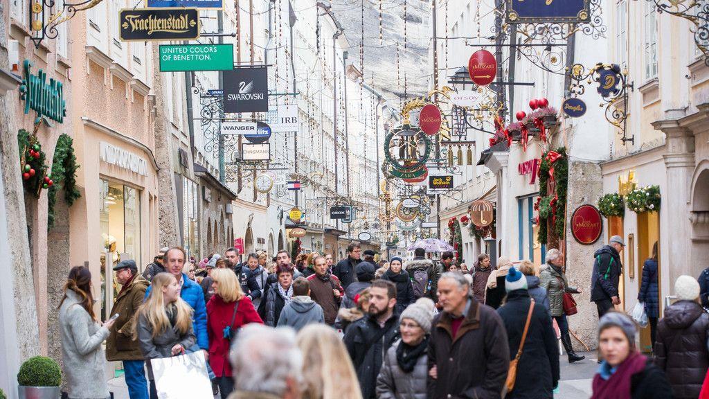 Advent-Shopping in Salzburg
