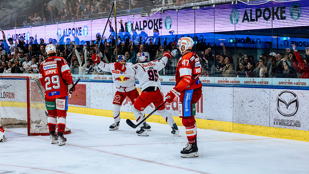 ICE Hockey League : EC Red Bull Salzburg gegen KAC