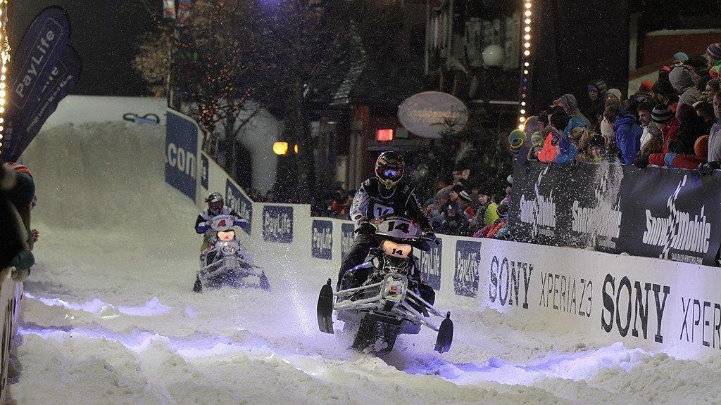 Das Finale bei Snow Mobile