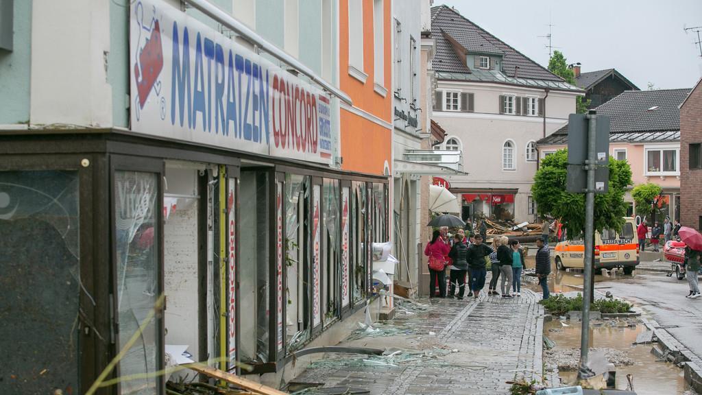 Hochwasser und Überflutungen in Simbach am Inn I