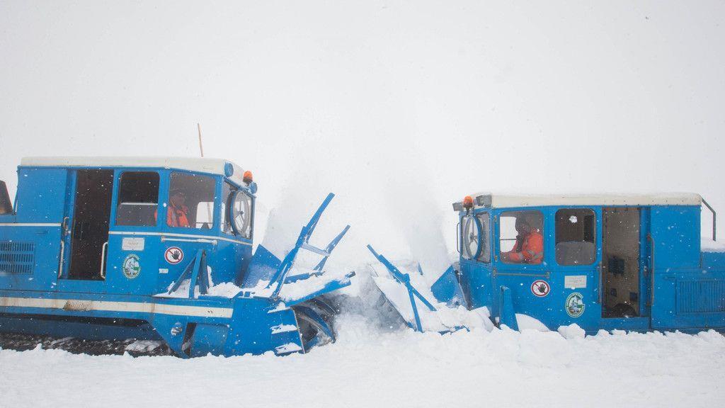 Durchstich auf der Großglockner Hochalpenstraße 2016