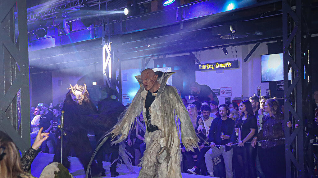 Krampusshow der Untersberger Krampusse